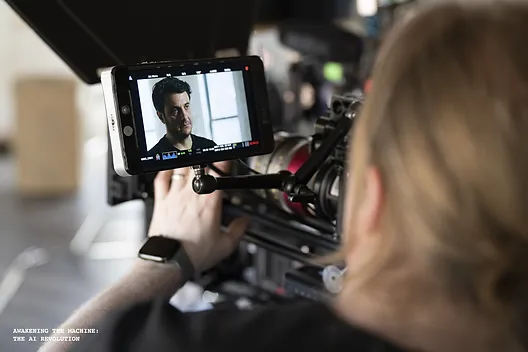 Filming of "Awakening the Machine"