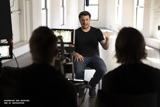 Filming of "Awakening the Machine"